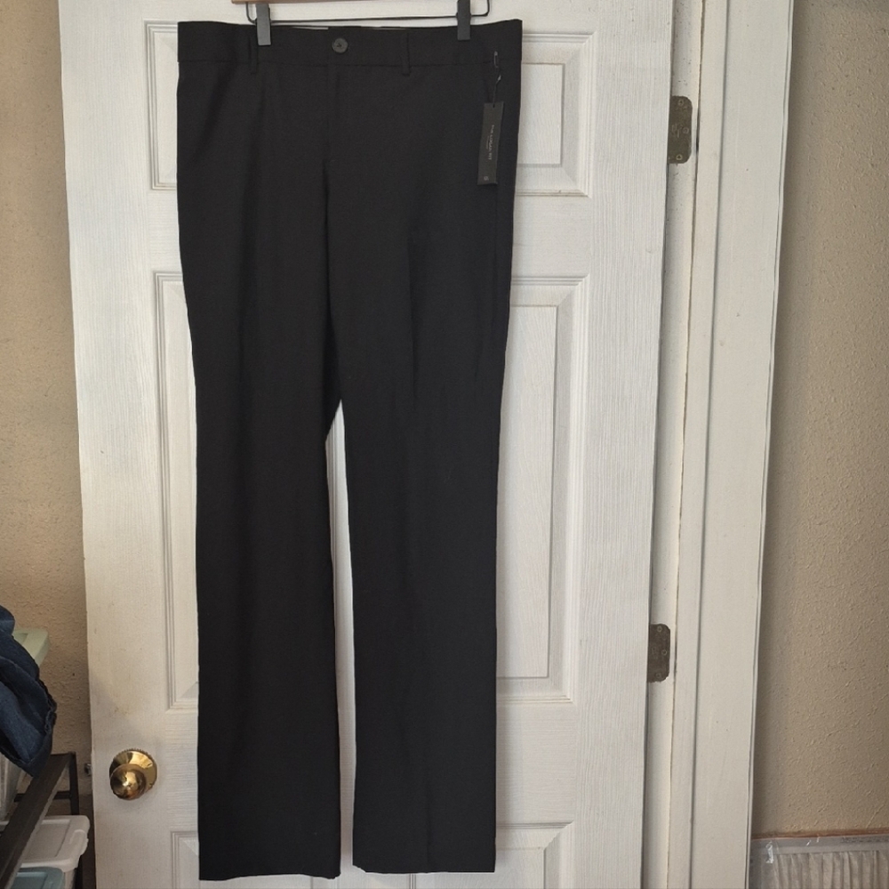 Banana Republic Black Boot-Cut Dress Pants 12 Long
